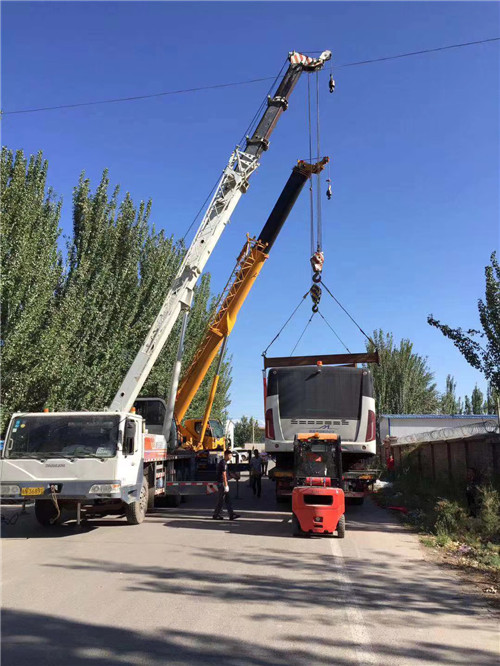 江岸区港口集装箱搬运案例